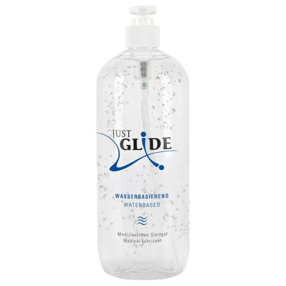 Just Glide - lubricante base agua - 1000 ml