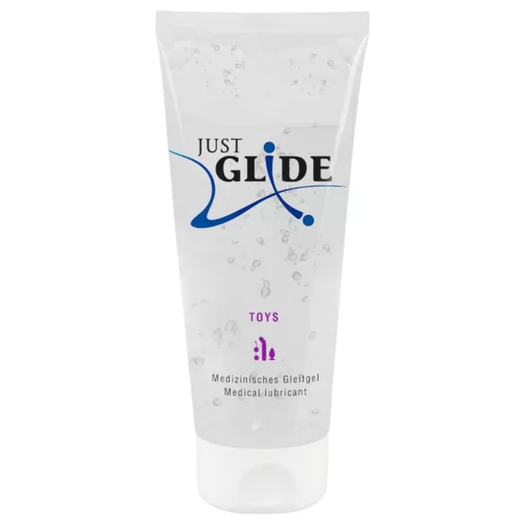 Just Glide - lubricante base agua - especial para juguetes - 200 ml