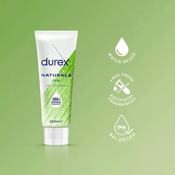 Durex - Lubricante íntimo natural - gel 100 ml