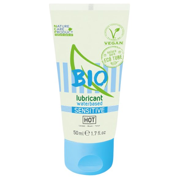 HOT Bio Sensitive - Lubricante Vegano a Base de Agua (50ml)