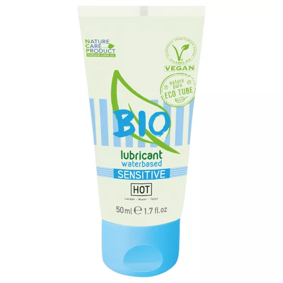 HOT Bio Sensitive - lubricante vegano base agua - 50 ml