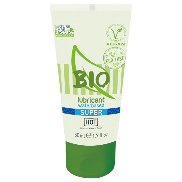 HOT Bio Super - lubricante vegano base agua - 50 ml