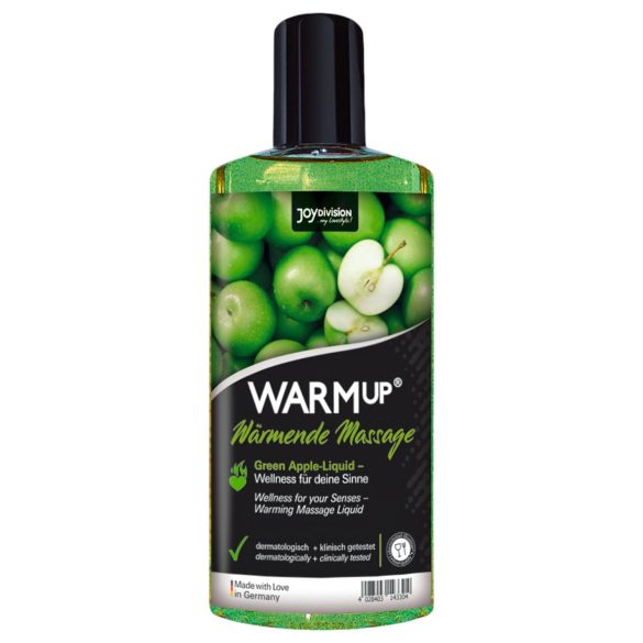 JoyDivision WARMup - Aceite de Masaje Calentador - Manzana Verde (150ml)