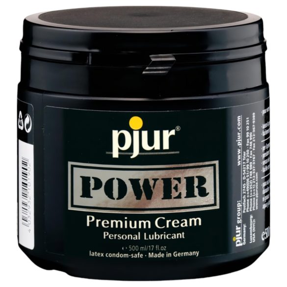 Pjur Power - Crema Lubricante Premium (500 ml)