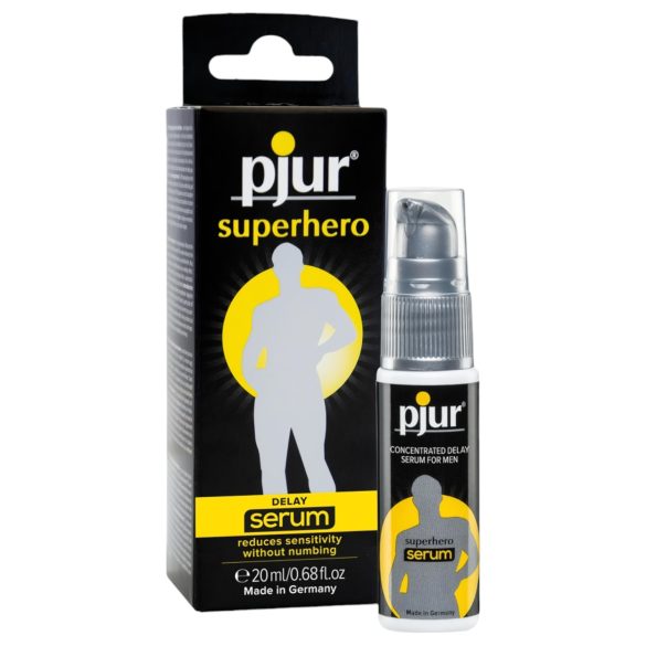 pjur Superhero - suero retardante concentrado (20 ml)