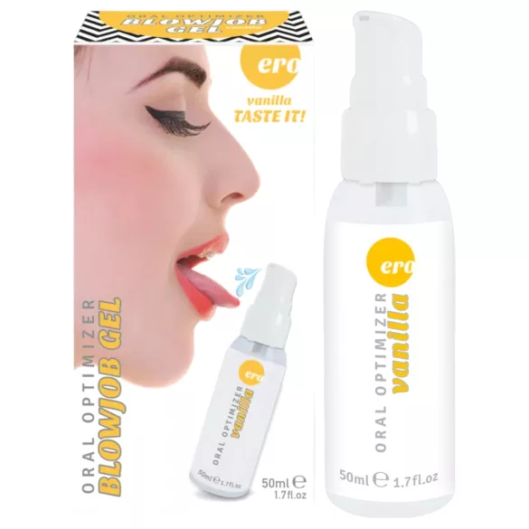 HOT - Gel para sexo oral / lubricante oral - vainilla (50 ml)