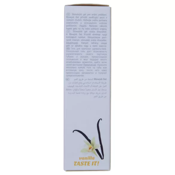 HOT - Gel para sexo oral / lubricante oral - vainilla (50 ml)