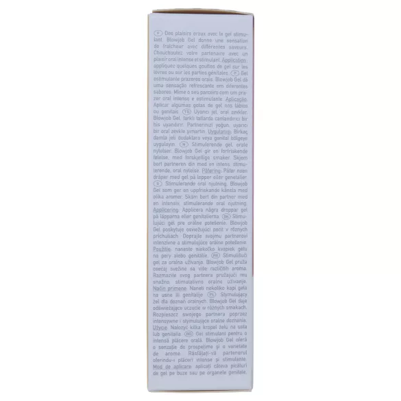 HOT - Gel para sexo oral / lubricante oral - vainilla (50 ml)