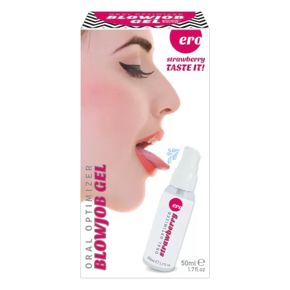 HOT - Gel para sexo oral / gel lubricante oral - fresa (50 ml)