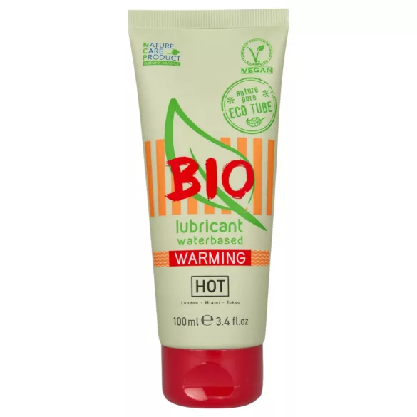 HOT BIO - lubricante íntimo vegano efecto calor - 100 ml