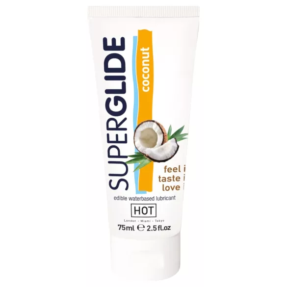 HOT - lubricante comestible - coco - 75 ml
