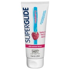 HOT - Lubricante comestible con sabor a frambuesa - 75ml