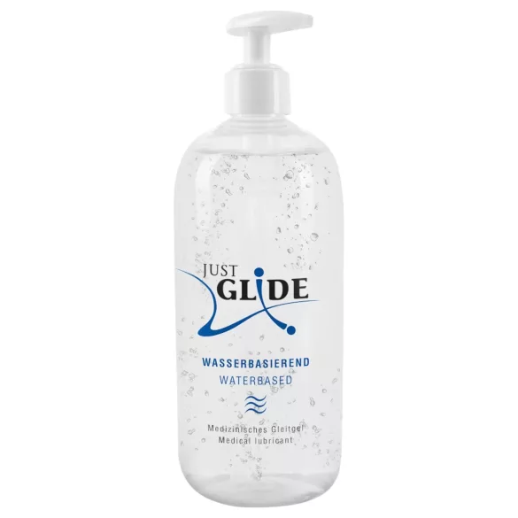 Just Glide - lubricante íntimo base agua - 500ml