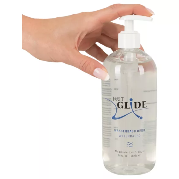 Just Glide - lubricante íntimo base agua - 500ml
