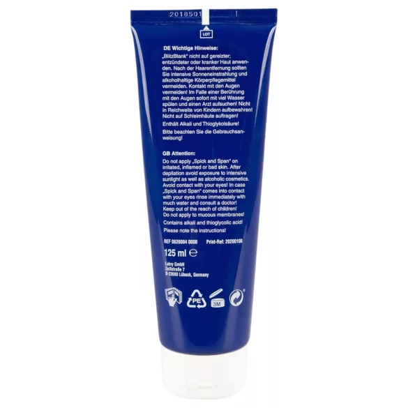 Crema depilatoria - 125ml