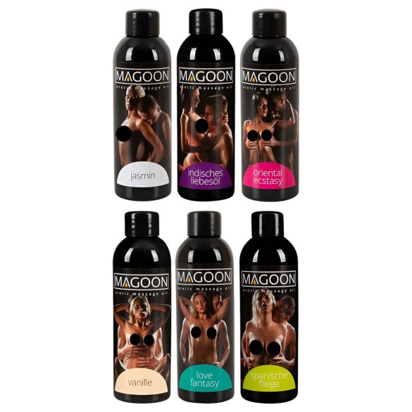 Set de aceites de masaje Magoon (6ud*100ml)