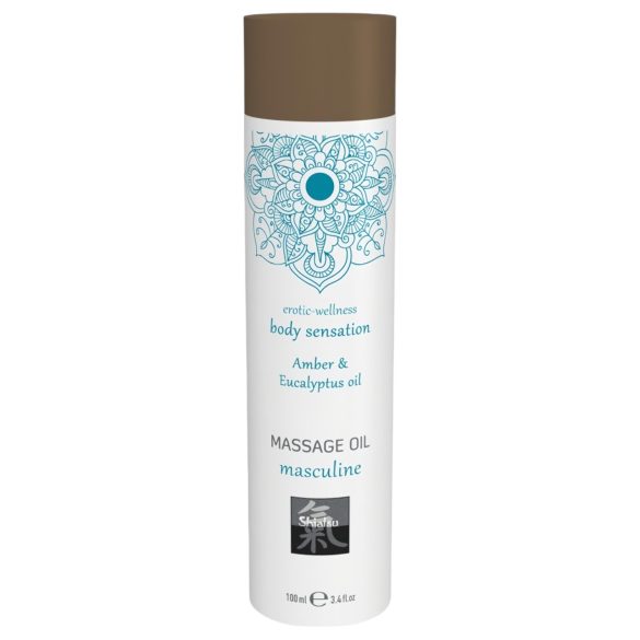 Shiatsu Masculino - aceite de masaje - ámbar-eucalipto (100ml)