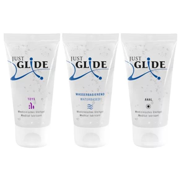 Just Glide - lubricante íntimo - set 3x50ml