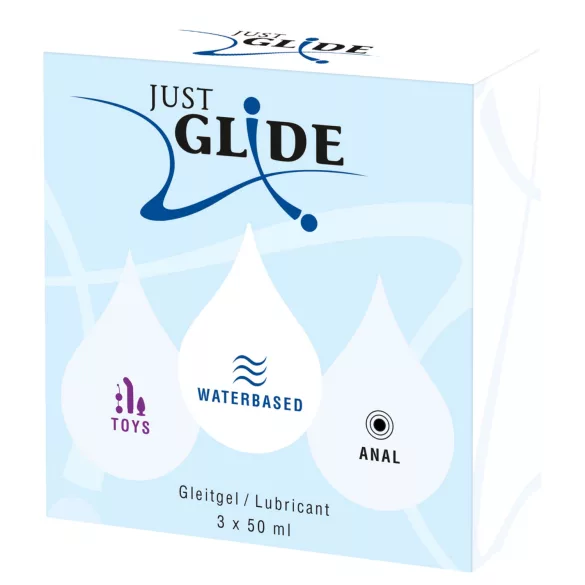 Just Glide - lubricante íntimo - set 3x50ml