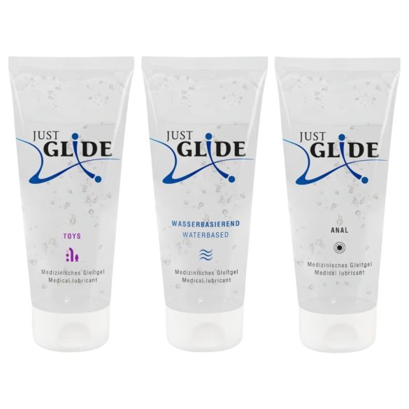 Set de Lubricantes Just Glide (3x200ml)
