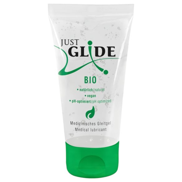 Just Glide Bio - lubricante íntimo vegano a base de agua - 50 ml
