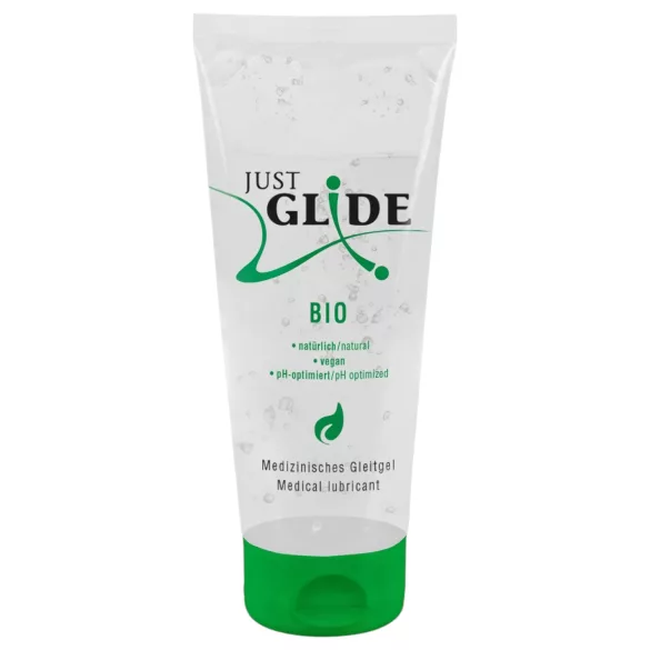 Just Glide Bio - lubricante vegano a base de agua (50 ml) - 200ml