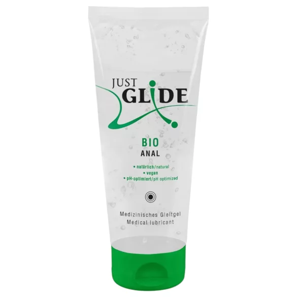 Just Glide - lubricante anal base agua vegano - 200ml