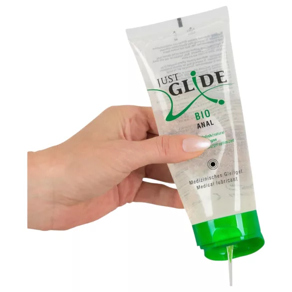 Just Glide - lubricante anal base agua vegano - 200ml