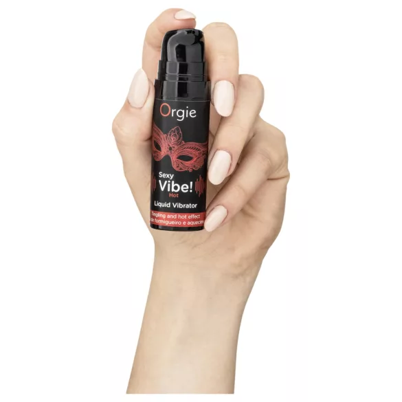 Orgie - Vibrador líquido efecto calor - fresa - 15ml