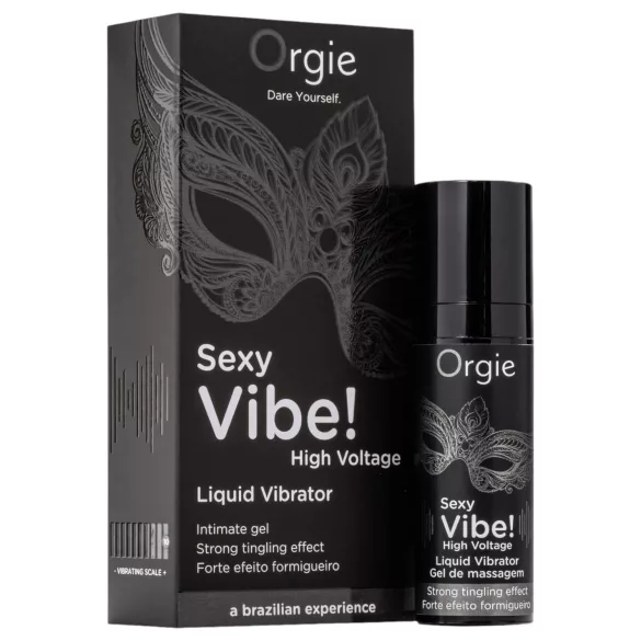Orgie - Gel vibrador líquido unisex - Alta intensidad - 15ml