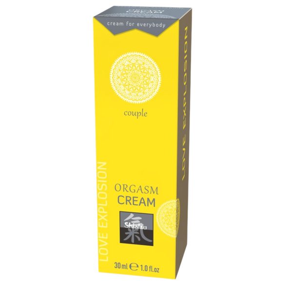 Shiatsu Orgasmo - crema íntima unisex vibrante (30ml)