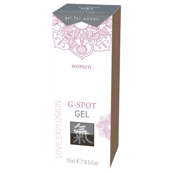 HOT Shiatsu G-Spot - Gel estimulante punto G femenino - 15 ml