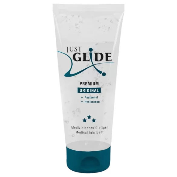 Just Glide Premium Original - lubricante vegano a base de agua - 200 ml