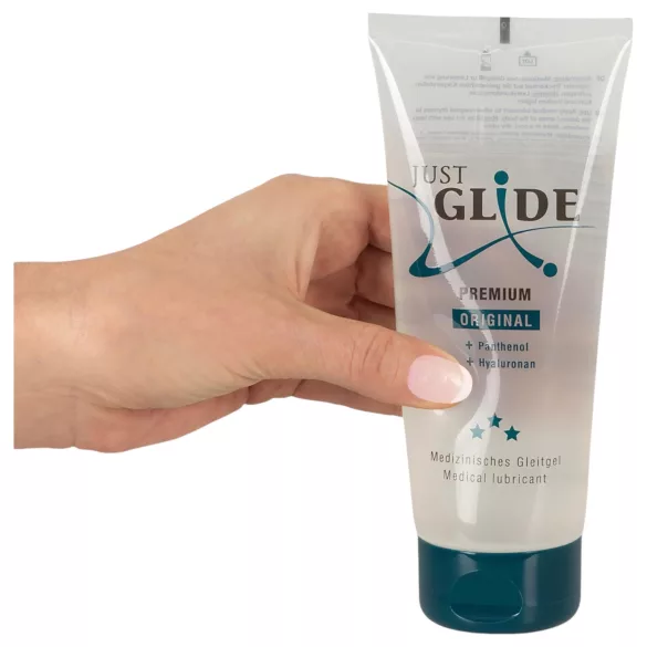 Just Glide Premium Original - lubricante vegano a base de agua - 200 ml