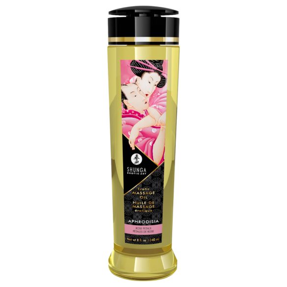 Shunga - aceite de masaje - aroma a rosa - 240 ml