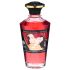 Shunga - aceite de masaje efecto calor - champán fresa - 100 ml