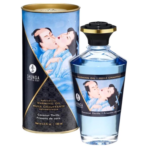 Shunga - Aceite de Masaje Caliente - Coco (100ml)