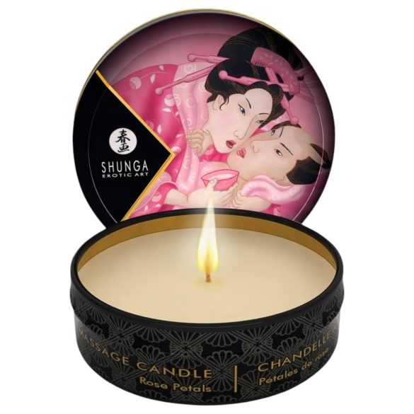 Shunga - Vela de Masaje de Rosa (30 ml)