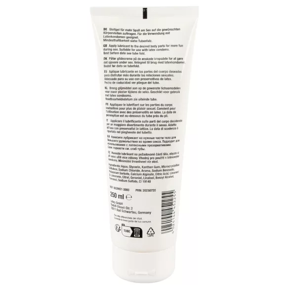 Esperma artificial - lubricante íntimo con sabor a piña - 250ml
