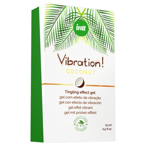 Intt Vibration! - vibrador líquido - efecto vibrante - coco 15ml