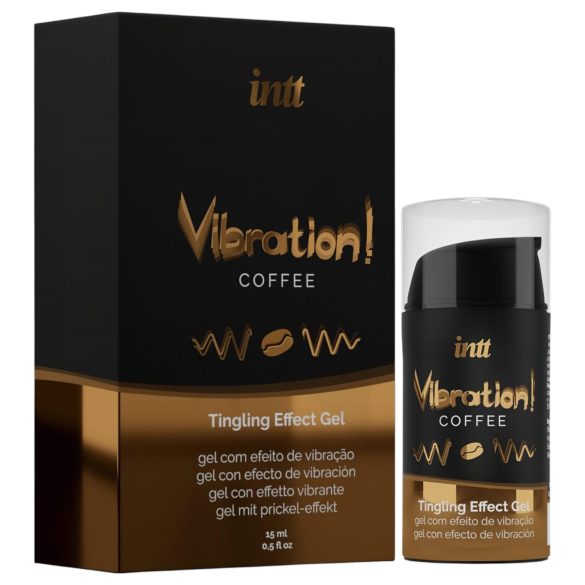 Intt Vibration! - vibrador líquido estimulante - café - 15ml