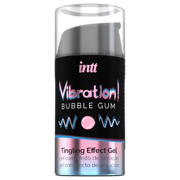 Intt Vibración! - vibrador líquido - chicle (15ml)