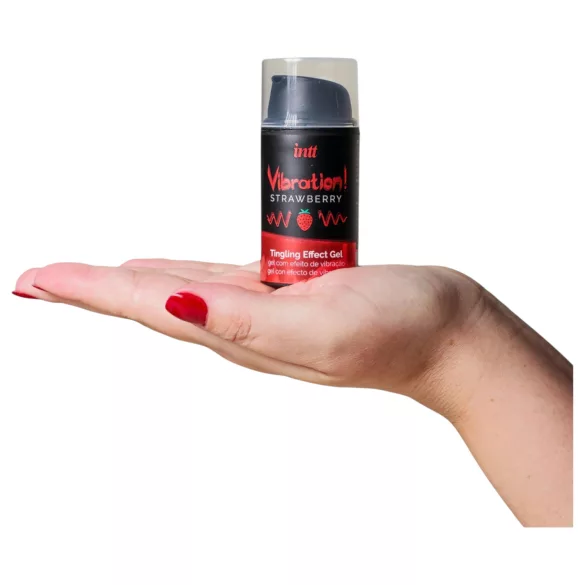 Intt Vibration! - gel vibrador líquido - sabor fresa - 15 ml