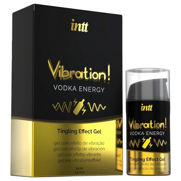 Intt Vibration! - vibrador líquido - efecto vibración - Vodka Energy 15ml