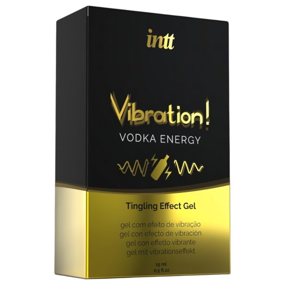 Intt Vibration! - vibrador líquido - efecto vibración - Vodka Energy 15ml