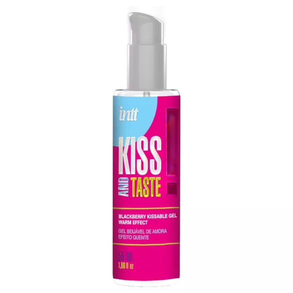 Intt Kiss and Taste - lubricante efecto calor - sabor mora - 55ml