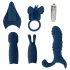 Magic Shiver - set de vibradores - silicona azul
