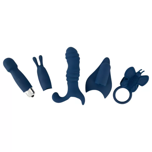 Magic Shiver - set de vibradores - silicona azul