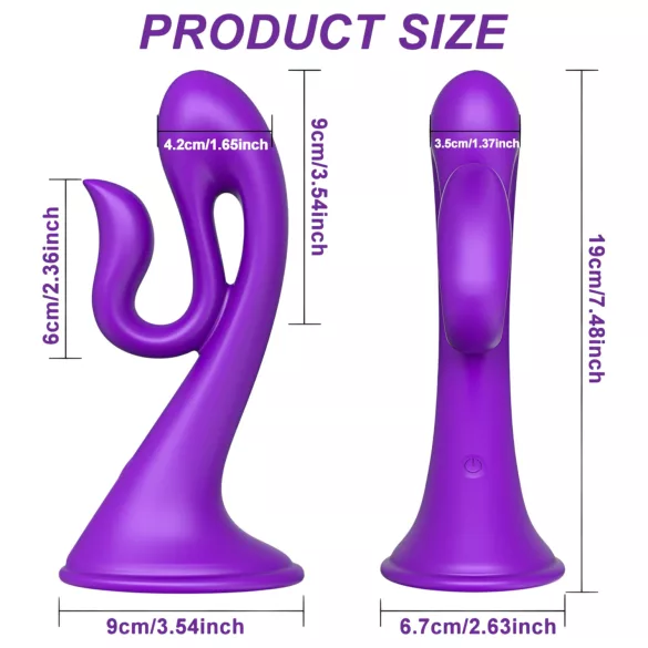 AlvUp - Vibrador punto G (lila)