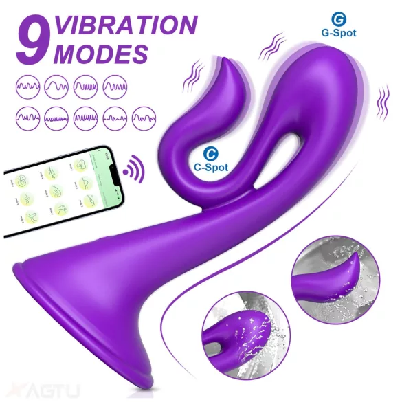 AlvUp - Vibrador punto G (lila)